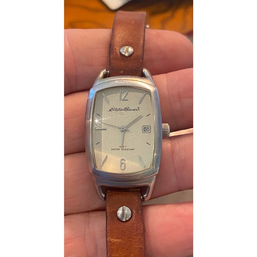 VTG Women's Eddie Bauer Watch, V8V131, All Stainless, WR3ATM